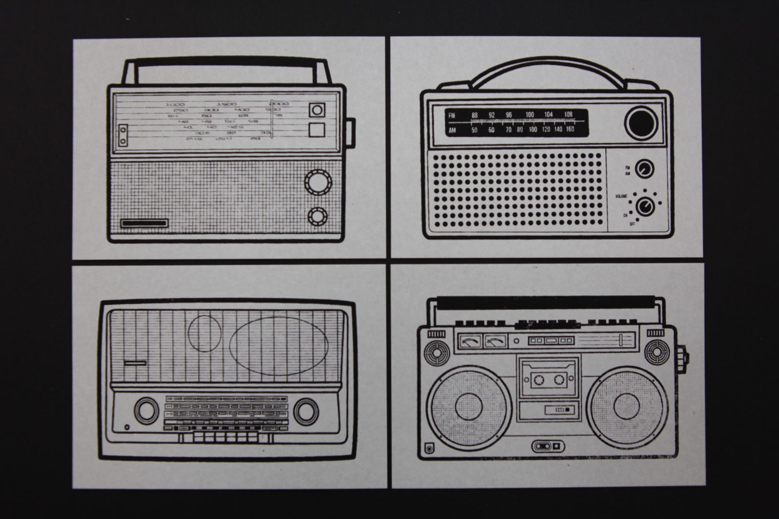 Karte a6 radios alle