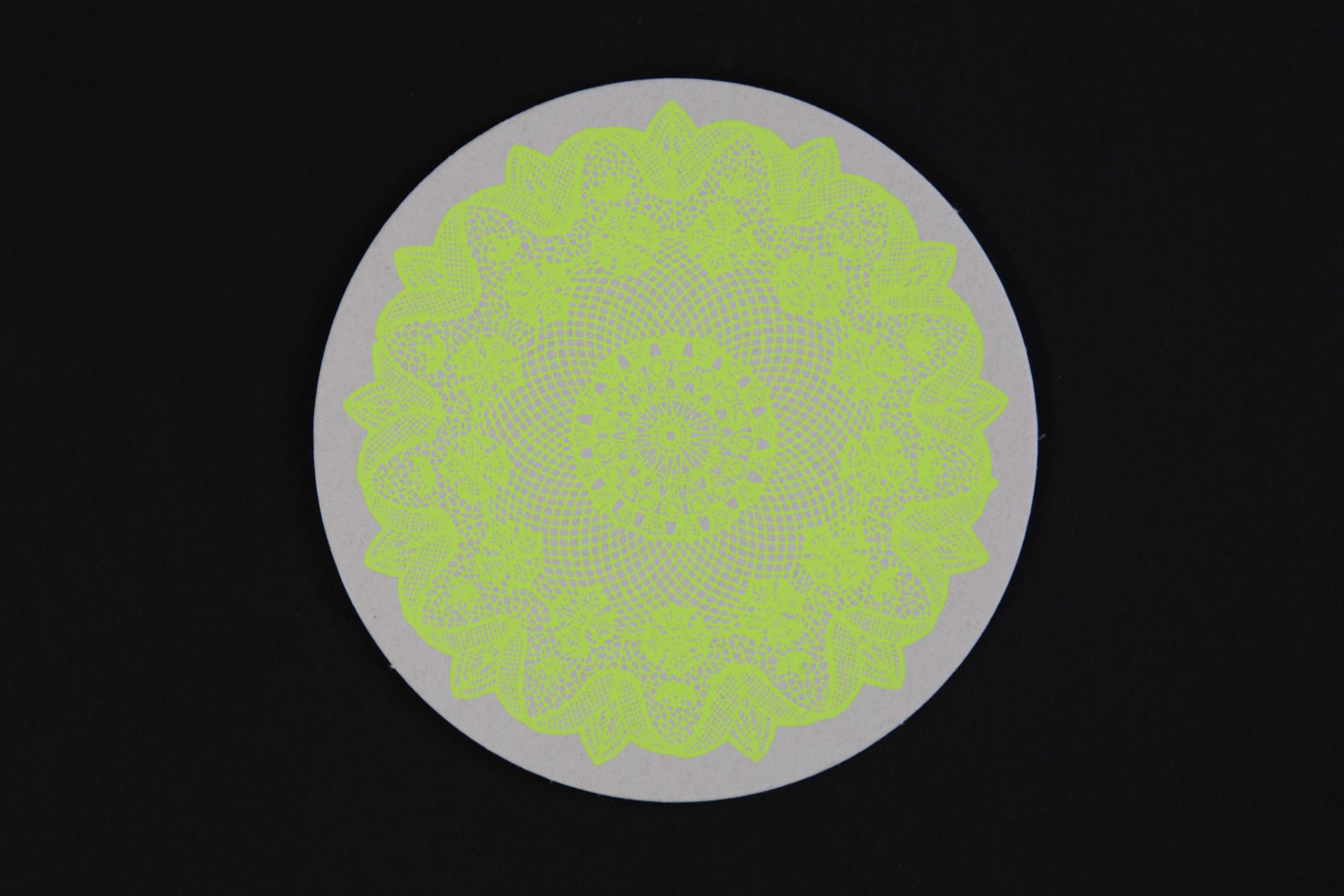 Ornamentrund neongelb5